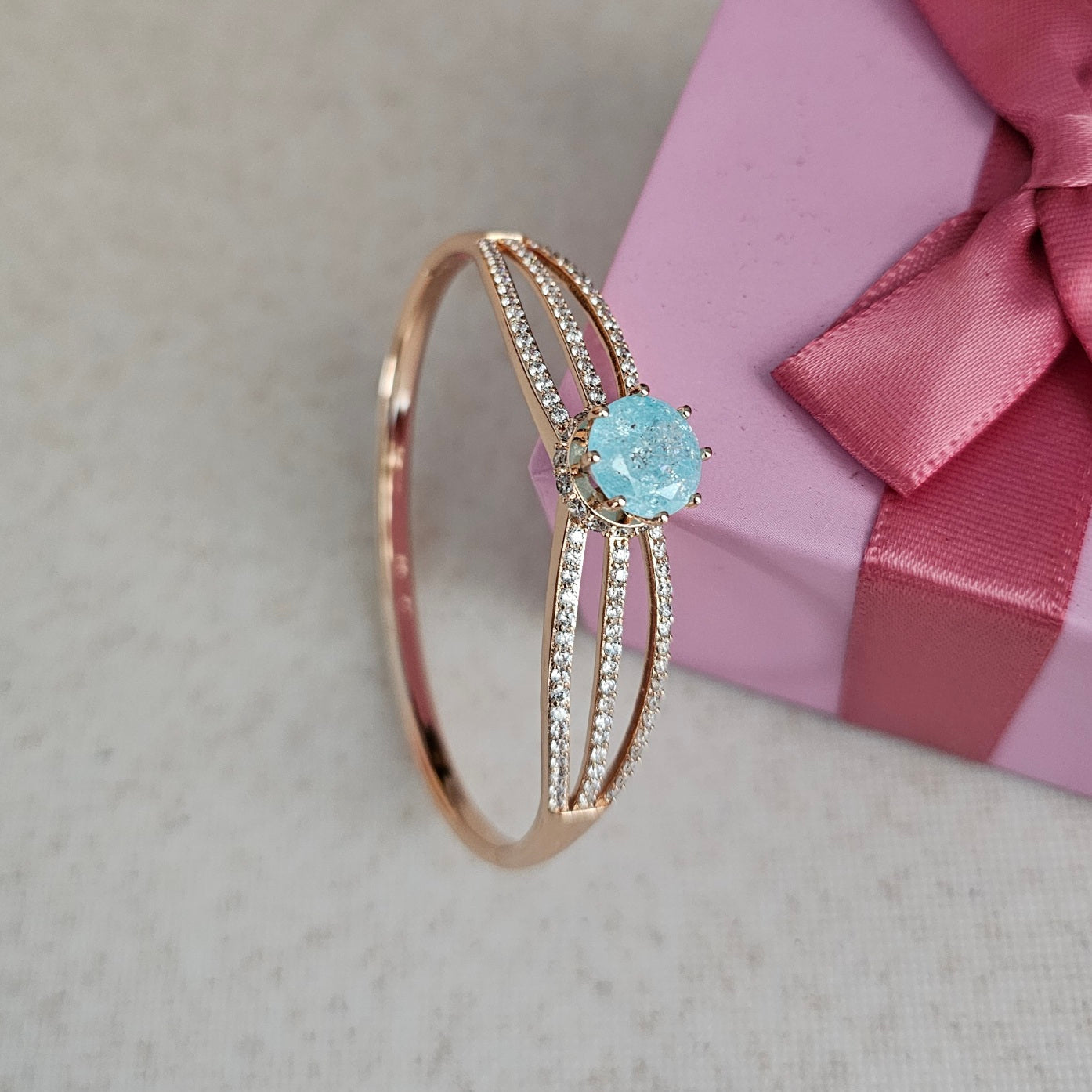 Glint Bangle - Blue