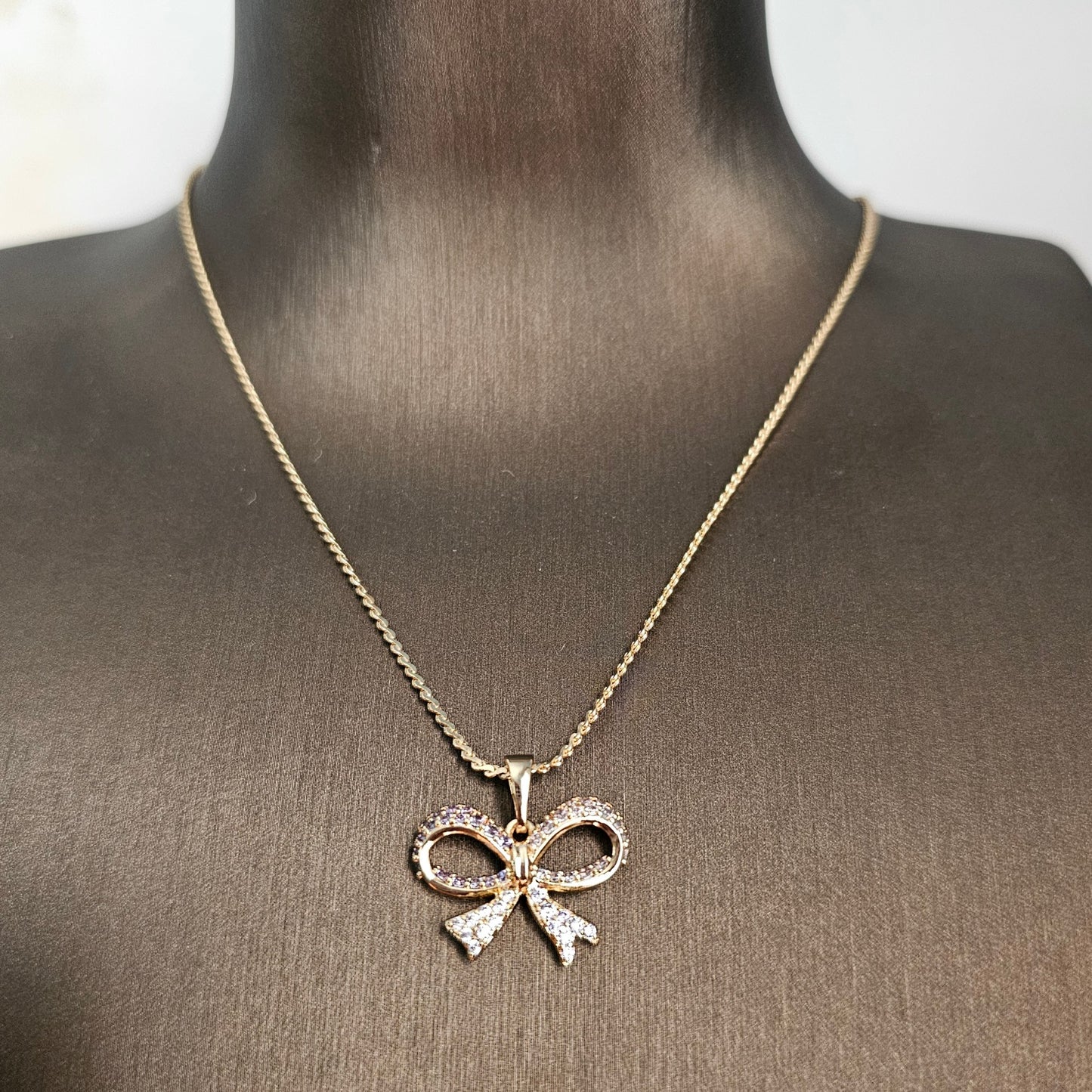 Luxe Bow Necklace