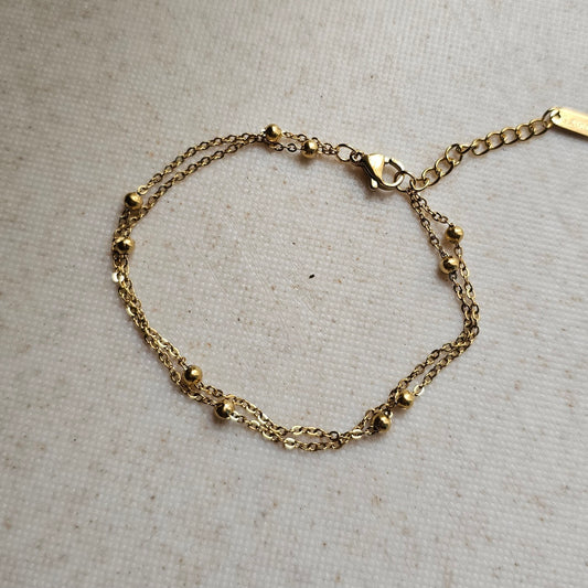 Ball Layered Bracelet