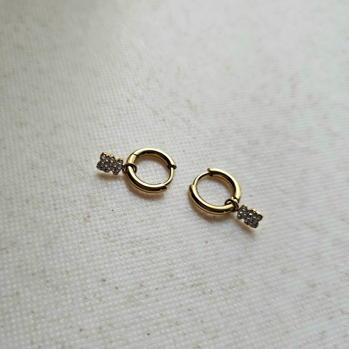 Teddy Huggie Hoops