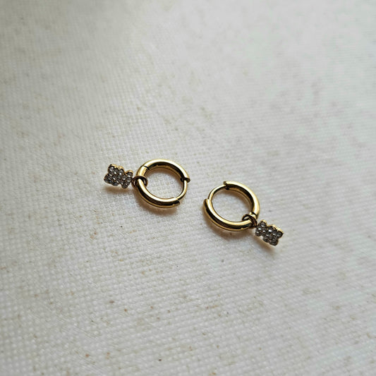 Teddy Huggie Hoops