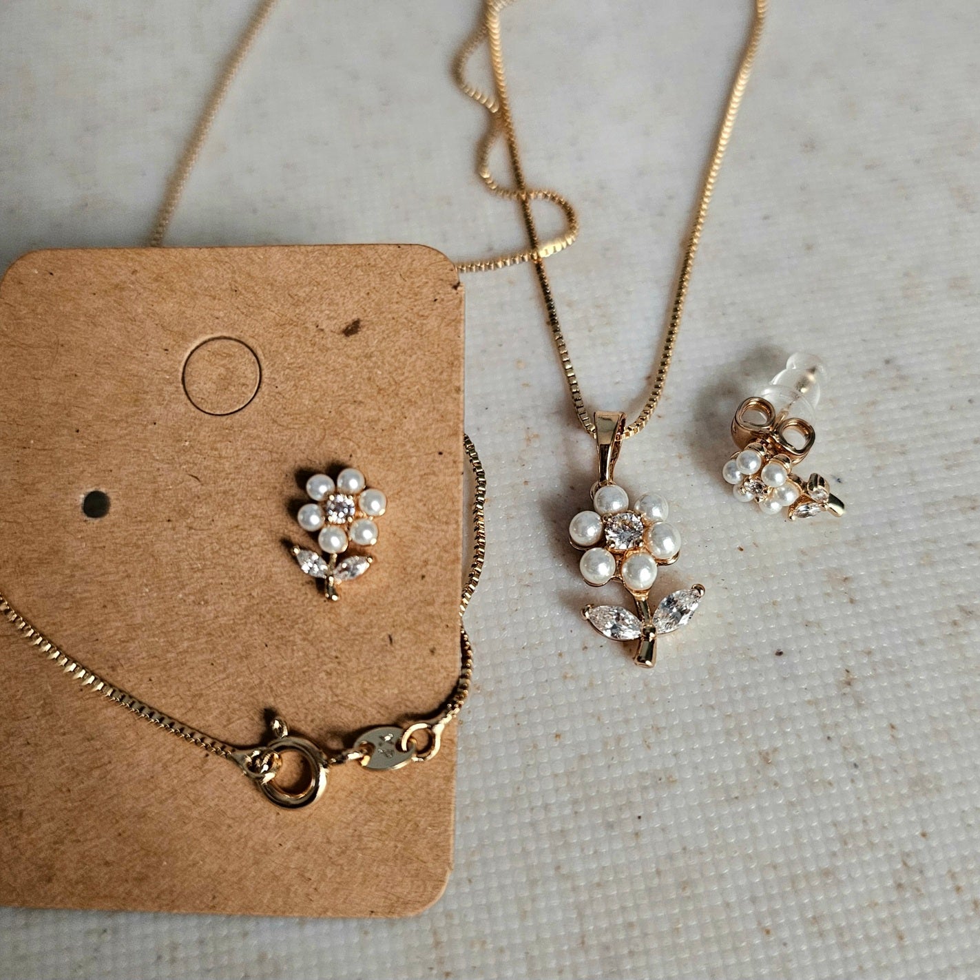Pearl Flower Set