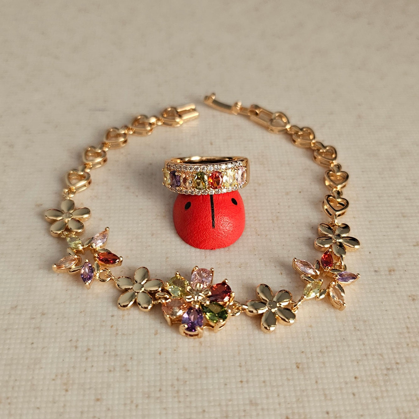 Multi Bracelet + Ring Set