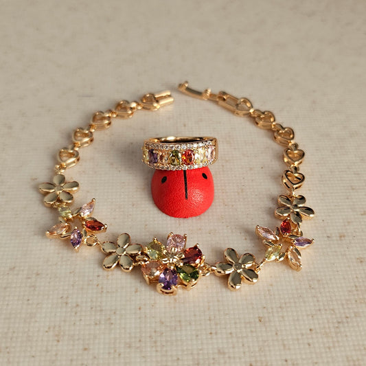 Multi Bracelet + Ring Set
