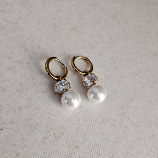 Pearl Gem Earrings