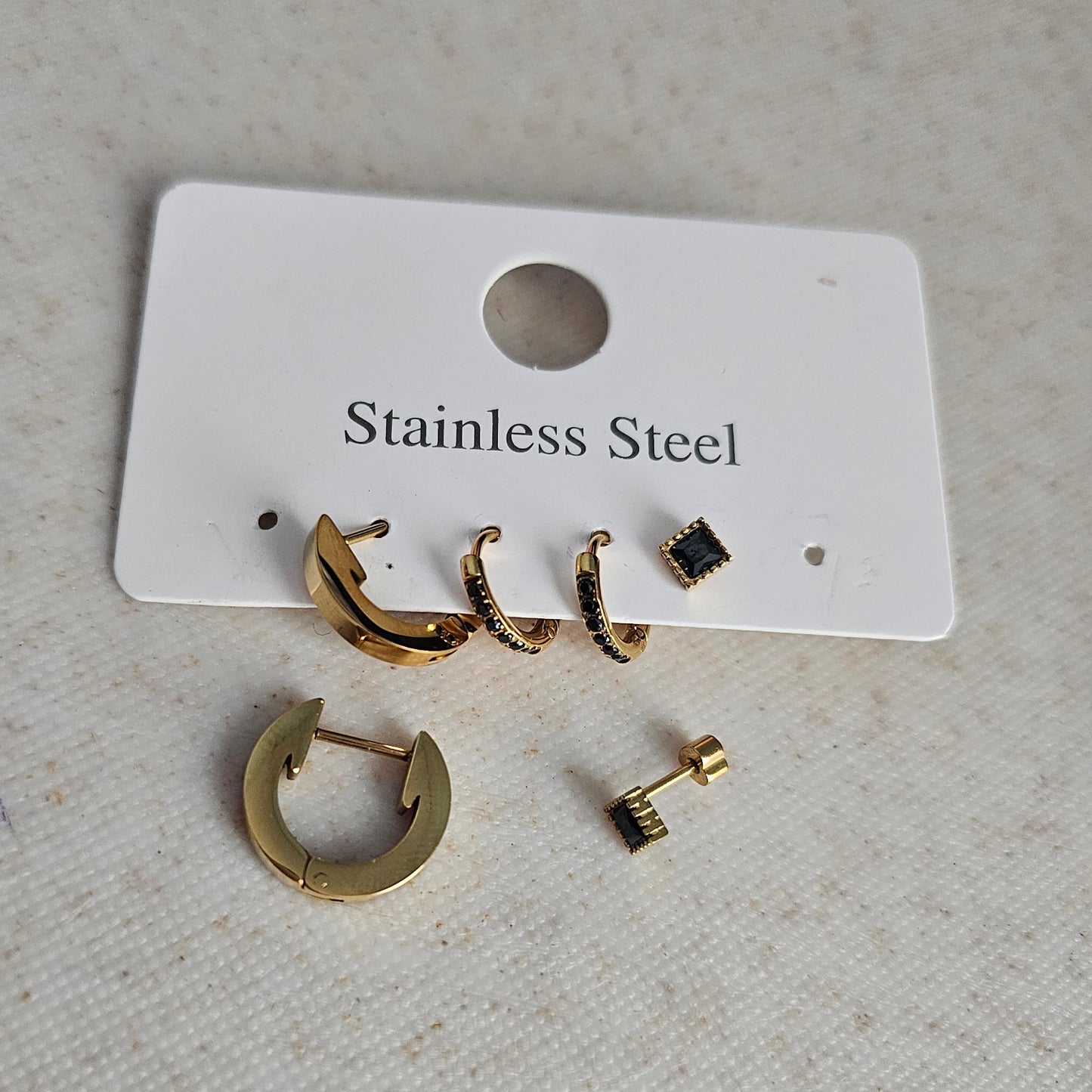 Black Mix Earring Pack