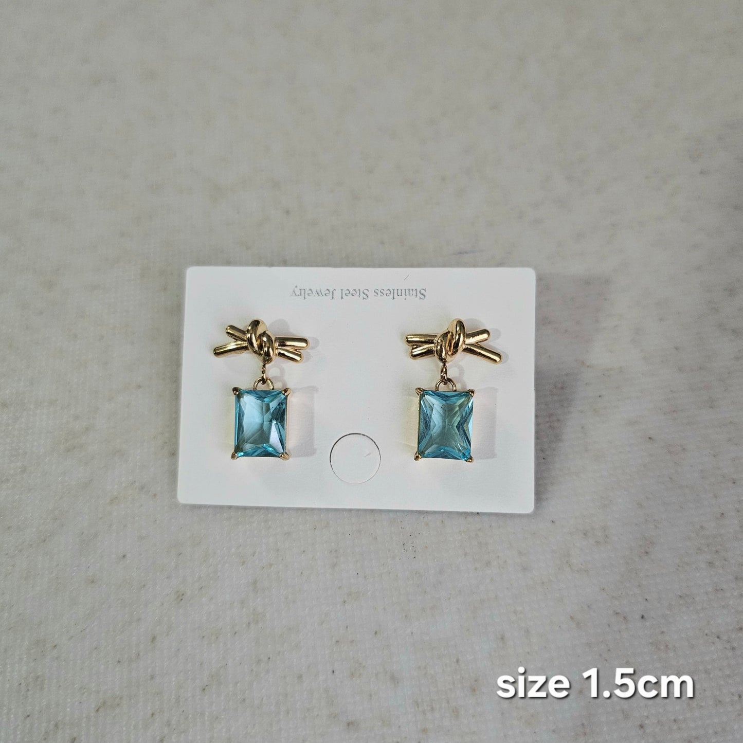 Turquoise Gem Earrings