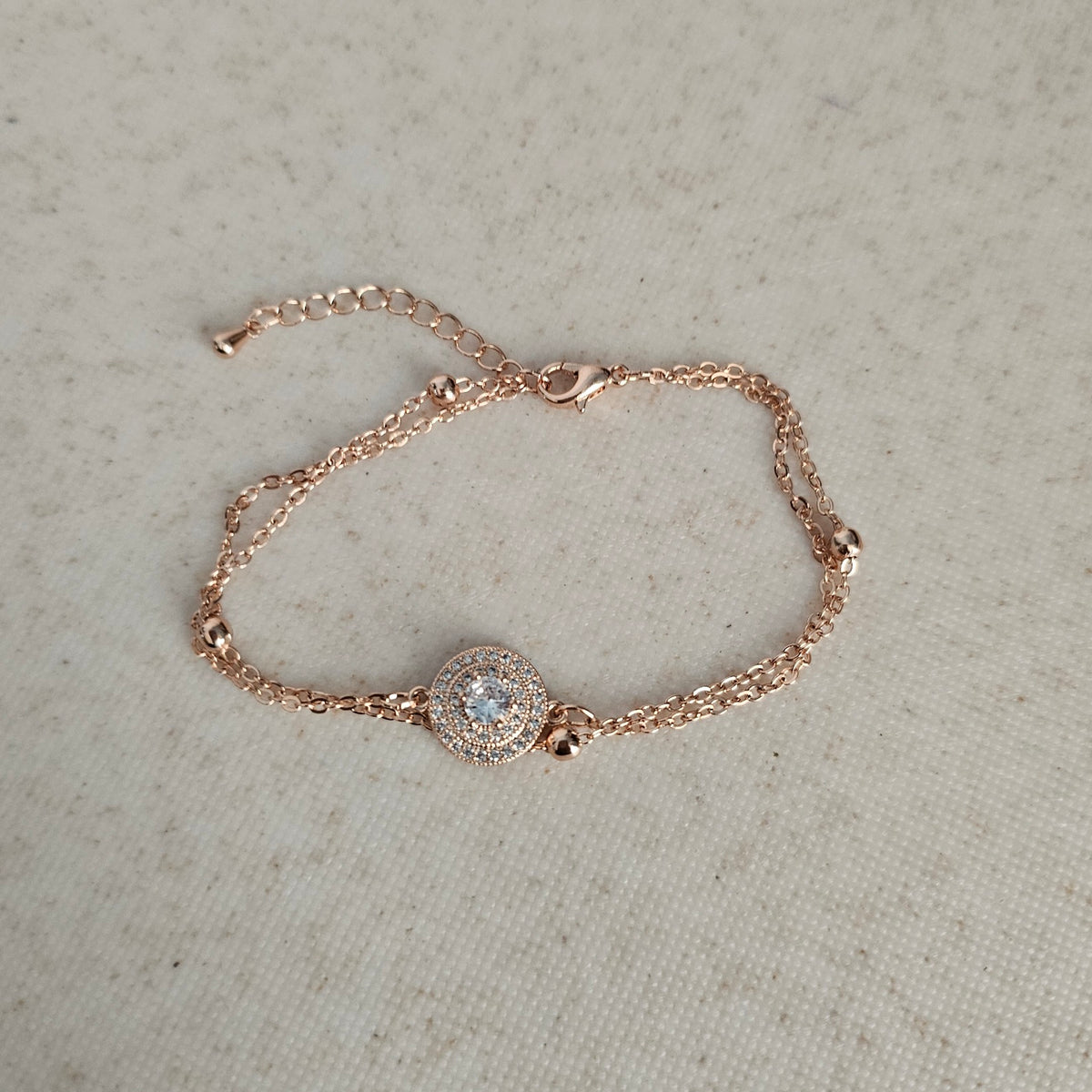 Rose Gold Sparkle Bracelet