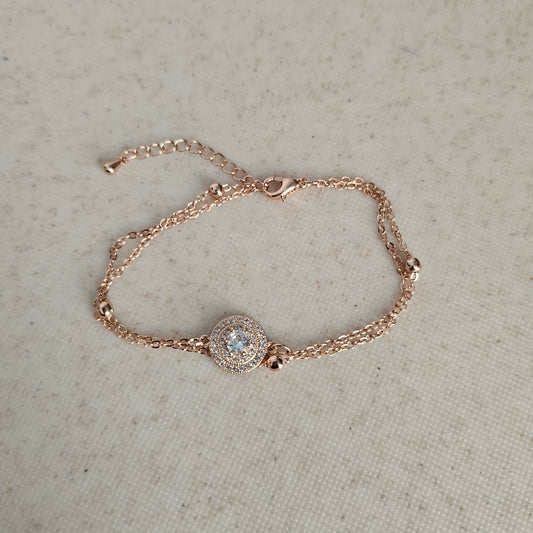 Rose Gold Sparkle Bracelet
