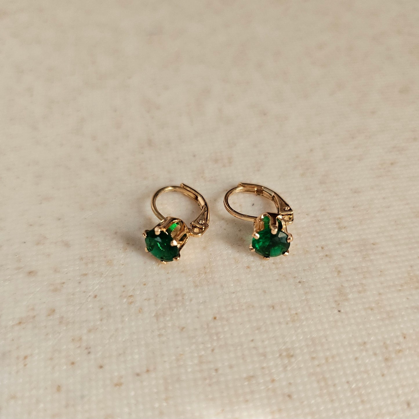 Little Green Earrings