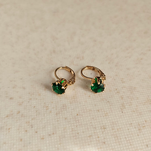 Little Green Earrings