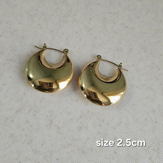 Chunky Round Hoops